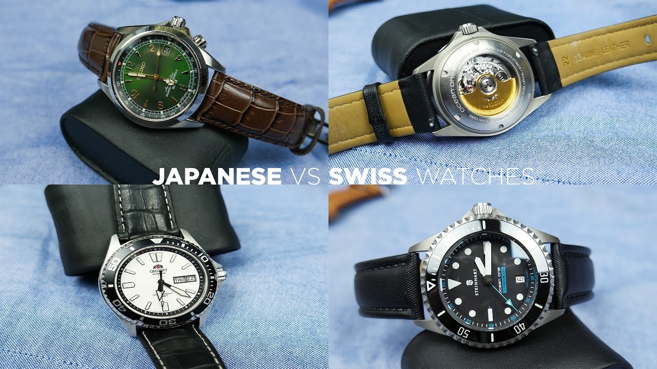 Swiss vs Japanese Movements