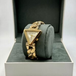 GUESS Gold Tone Ladies Analog Watch