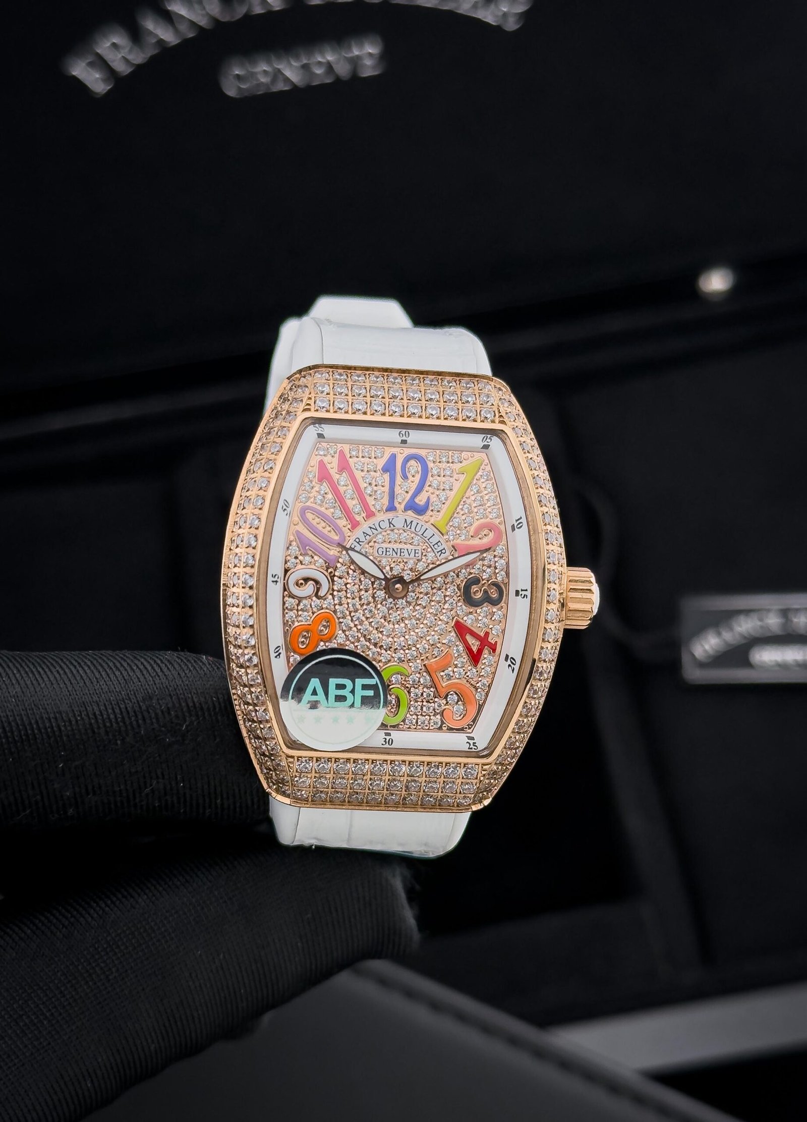 Franck Muller Vanguard Diamond Watch Franck Muller Vanguard Diamond Watch