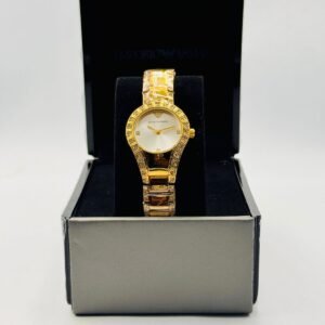 EMPORIO ARMANI Gold-Tone Stainless Steel Watch