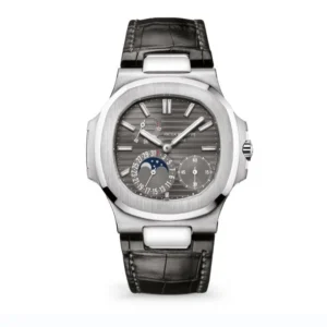 PATEK PHILIPPE Patek Philippe Nautilus White Gold Dark Grey Automatic 5712G-001