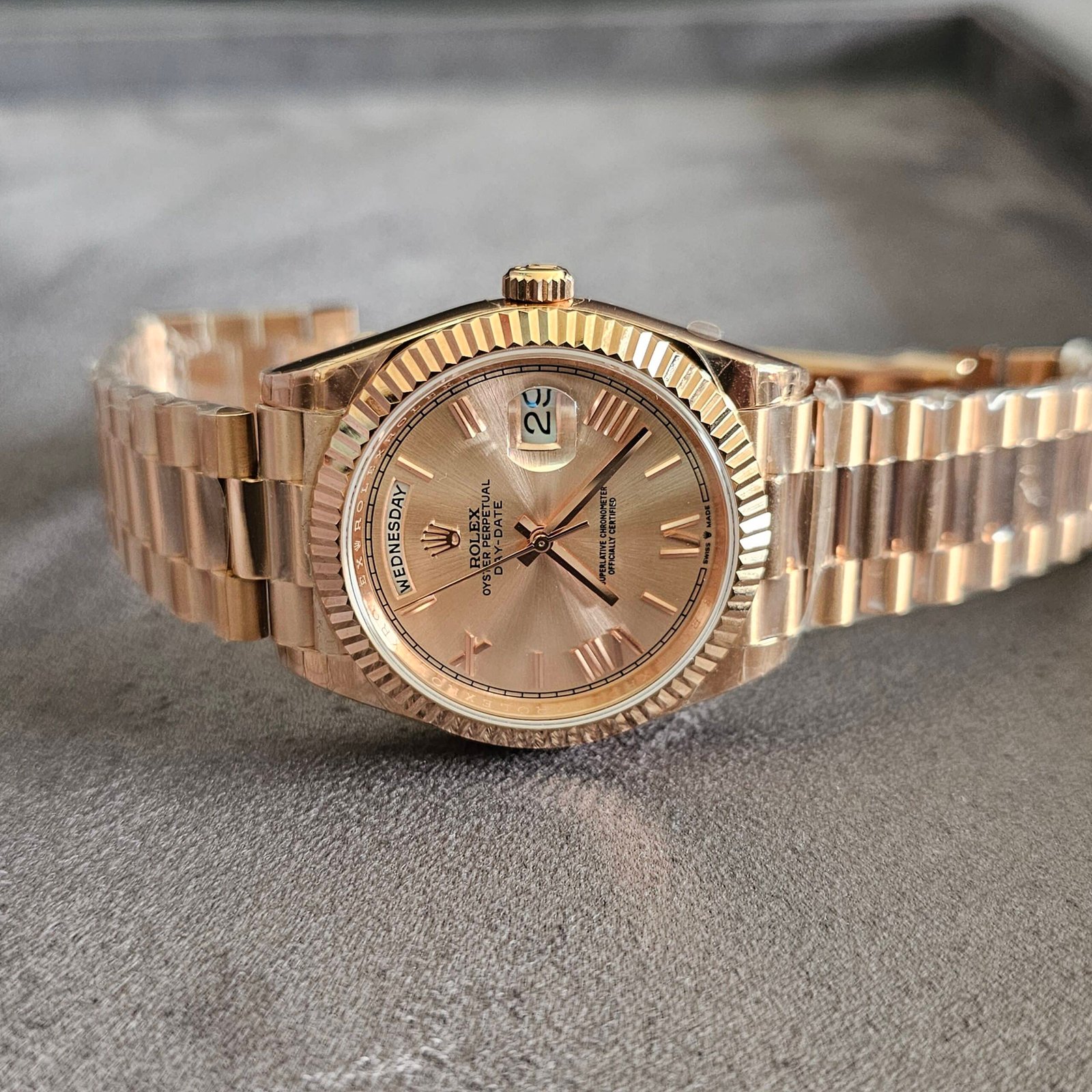 Rolex Day-Date 40 Rose Gold