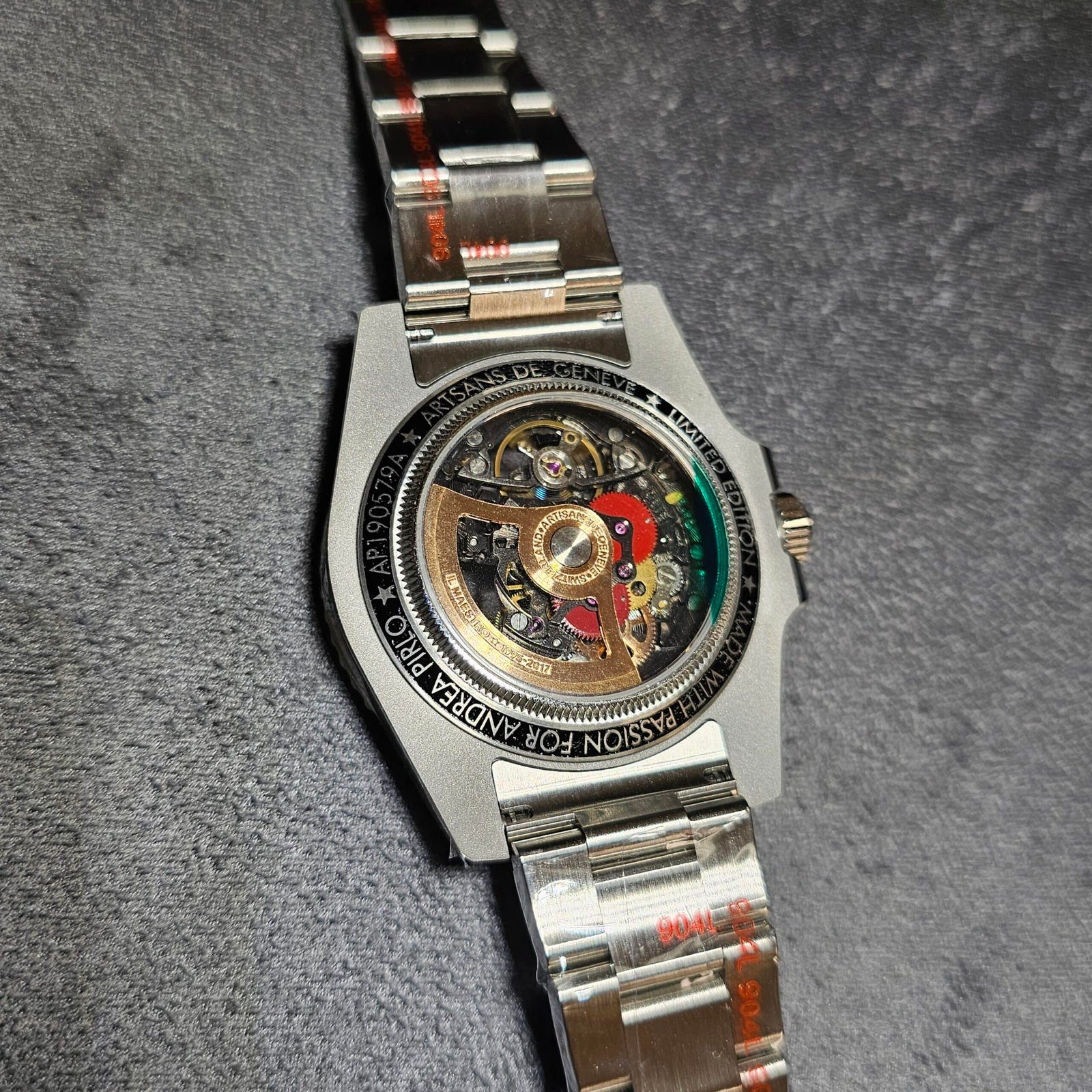Rolex Submariner Artisans De Geneve Andrea Pirlo Project